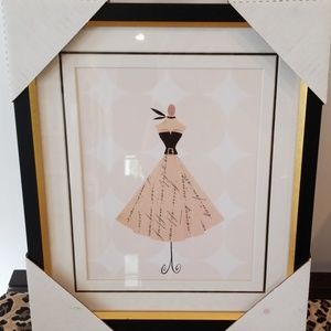 Framed & Matted Dress Print